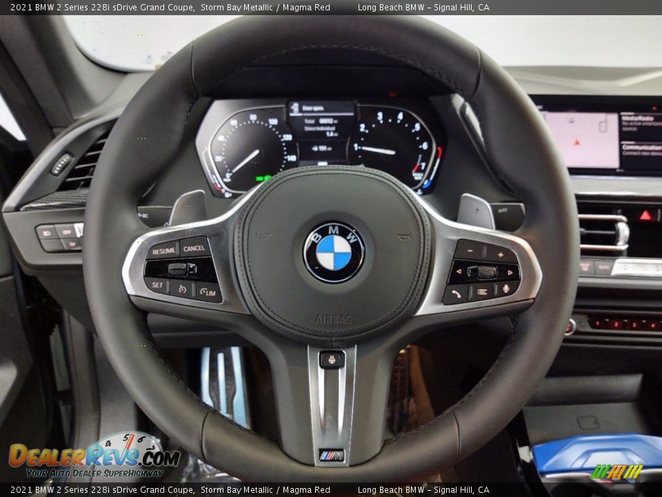 2021 BMW 2 Series 228i sDrive Grand Coupe Steering Wheel Photo #14