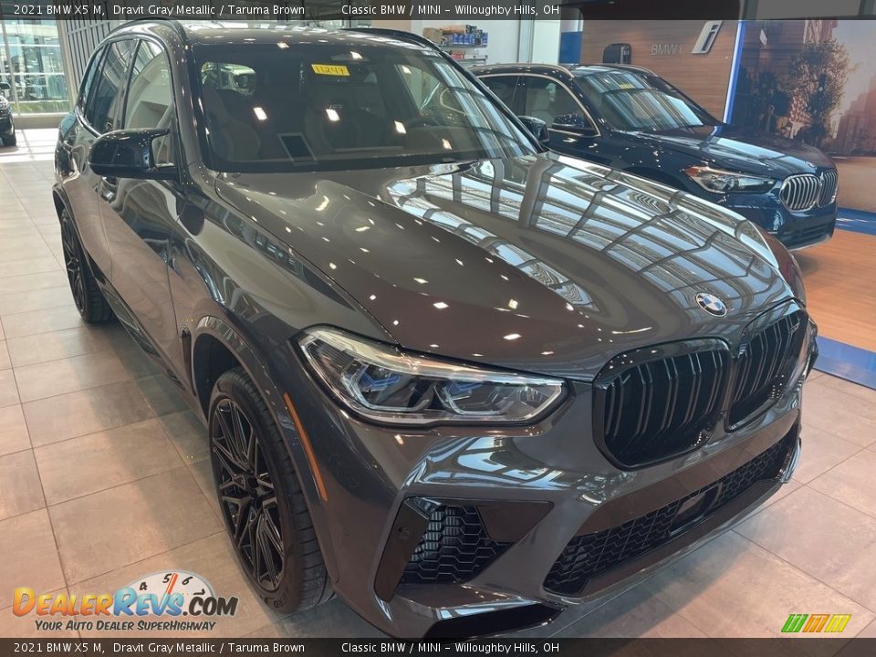 Dravit Gray Metallic 2021 BMW X5 M  Photo #1
