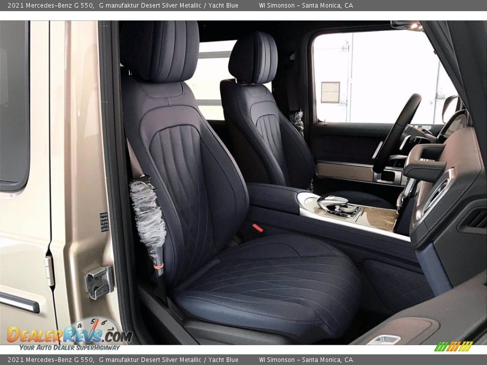 Yacht Blue Interior - 2021 Mercedes-Benz G 550 Photo #5