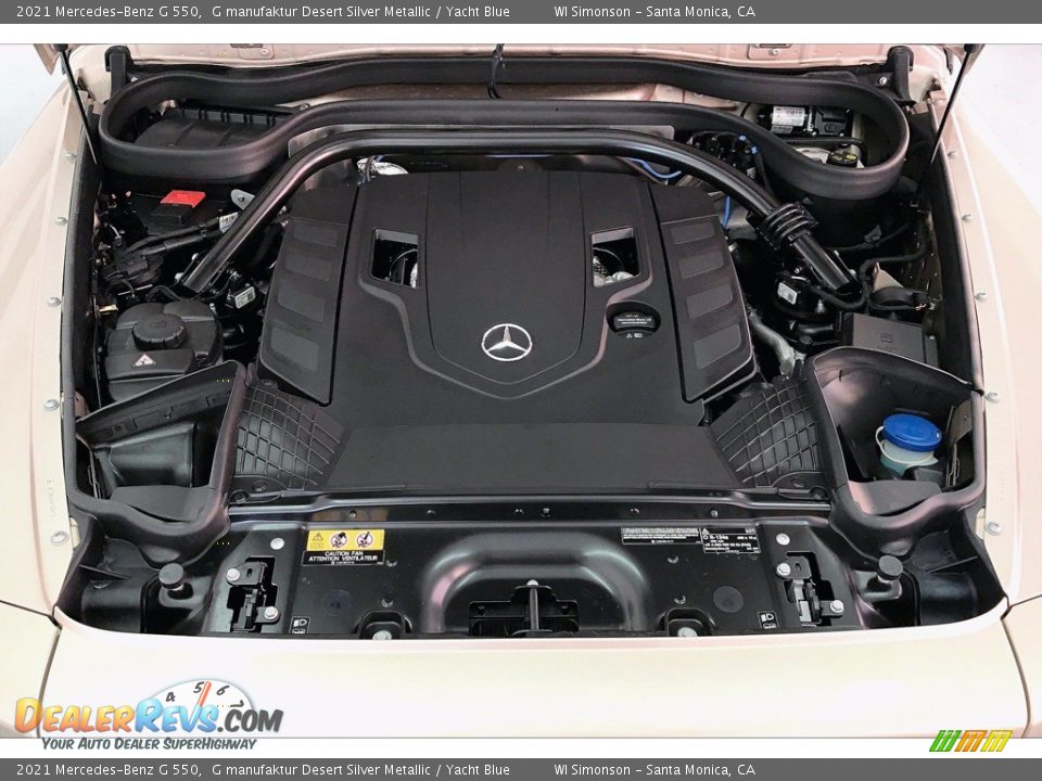 2021 Mercedes-Benz G 550 4.0 Liter DI biturbo DOHC 32-Valve VVT V8 Engine Photo #8