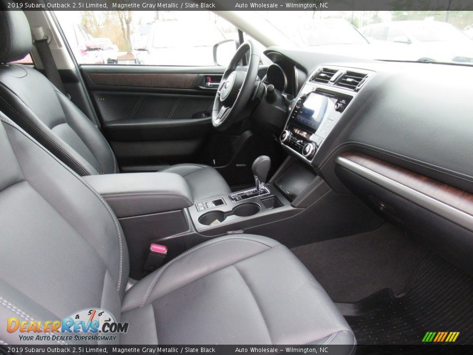 2019 Subaru Outback 2.5i Limited Magnetite Gray Metallic / Slate Black Photo #12