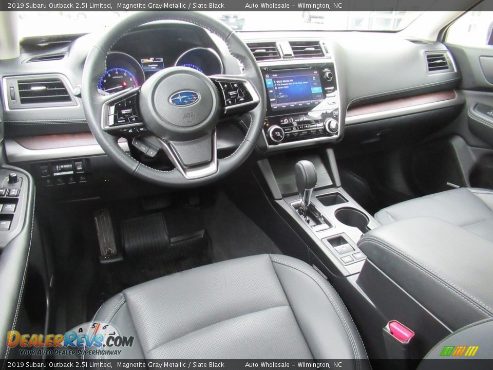 2019 Subaru Outback 2.5i Limited Magnetite Gray Metallic / Slate Black Photo #14