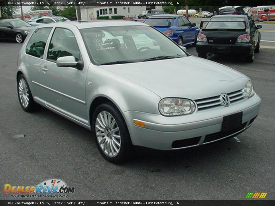 2004 Volkswagen GTI VR6 Reflex Silver / Grey Photo #1