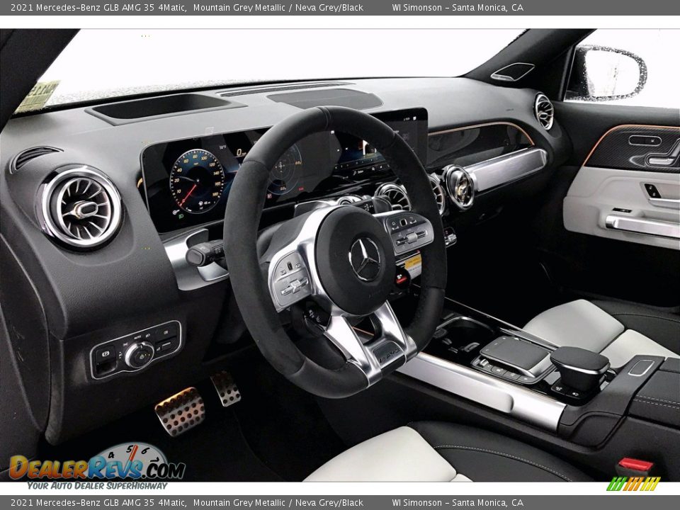 2021 Mercedes-Benz GLB AMG 35 4Matic Mountain Grey Metallic / Neva Grey/Black Photo #4