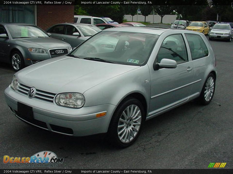 2004 Volkswagen GTI VR6 Reflex Silver / Grey Photo #3