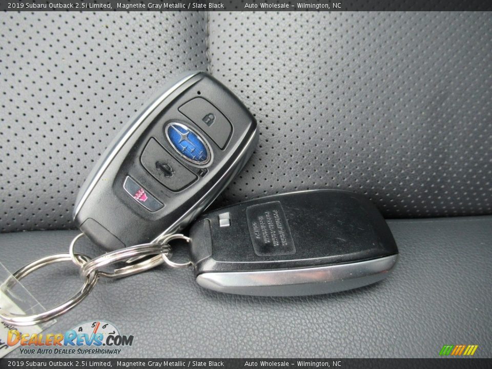 2019 Subaru Outback 2.5i Limited Magnetite Gray Metallic / Slate Black Photo #20