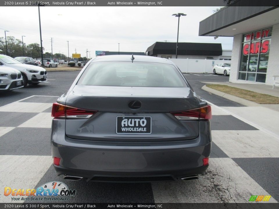 2020 Lexus IS 300 F Sport Nebula Gray Pearl / Black Photo #4