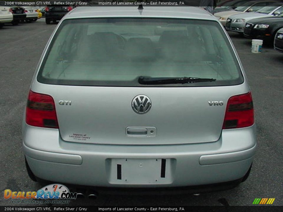 2004 Volkswagen GTI VR6 Reflex Silver / Grey Photo #5