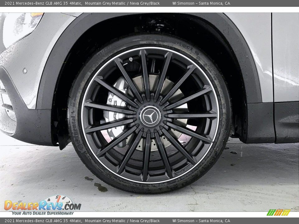 2021 Mercedes-Benz GLB AMG 35 4Matic Mountain Grey Metallic / Neva Grey/Black Photo #9