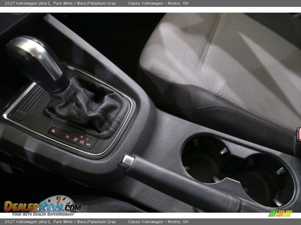 2017 Volkswagen Jetta S Pure White / Black/Palladium Gray Photo #14