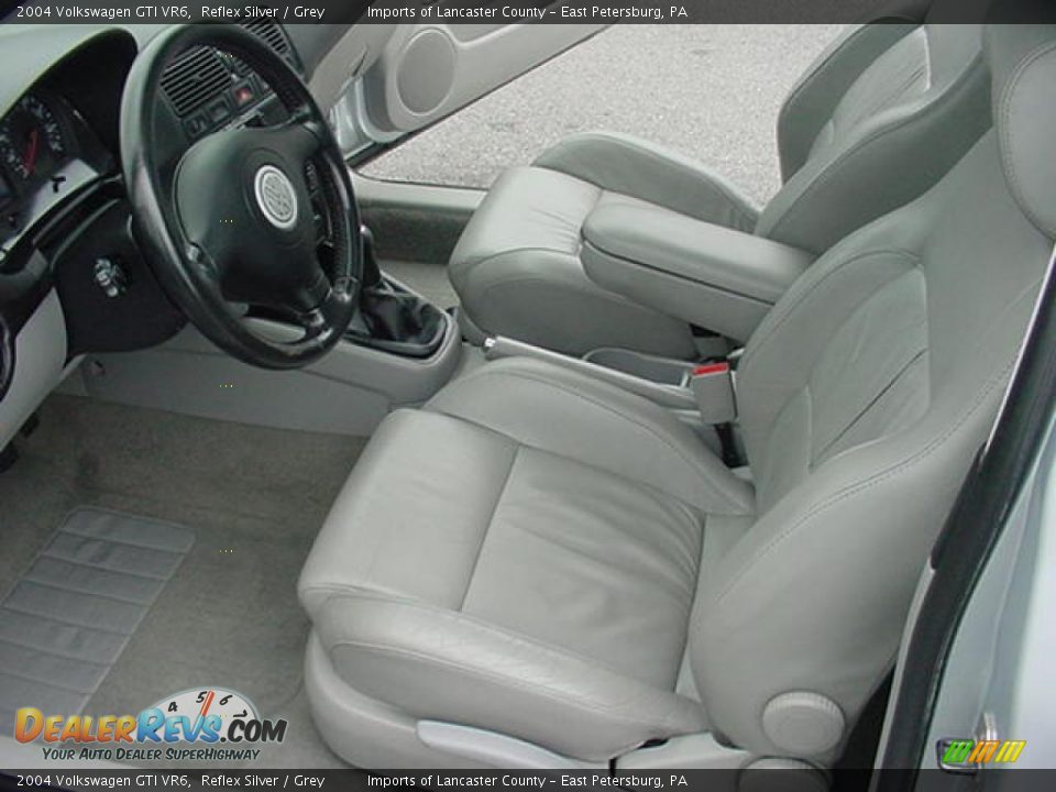 2004 Volkswagen GTI VR6 Reflex Silver / Grey Photo #8