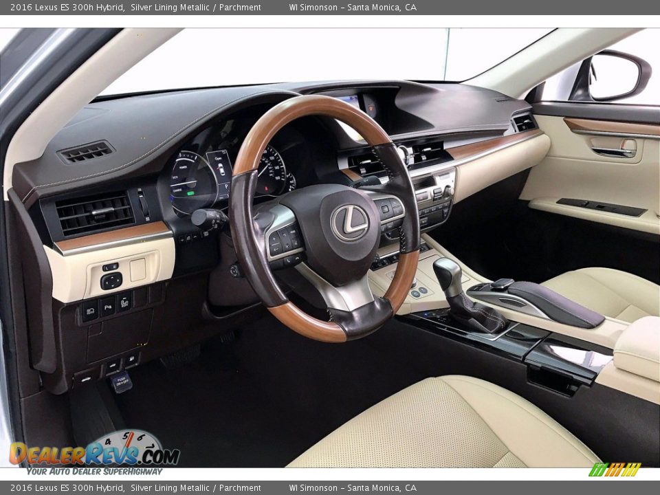 Dashboard of 2016 Lexus ES 300h Hybrid Photo #14