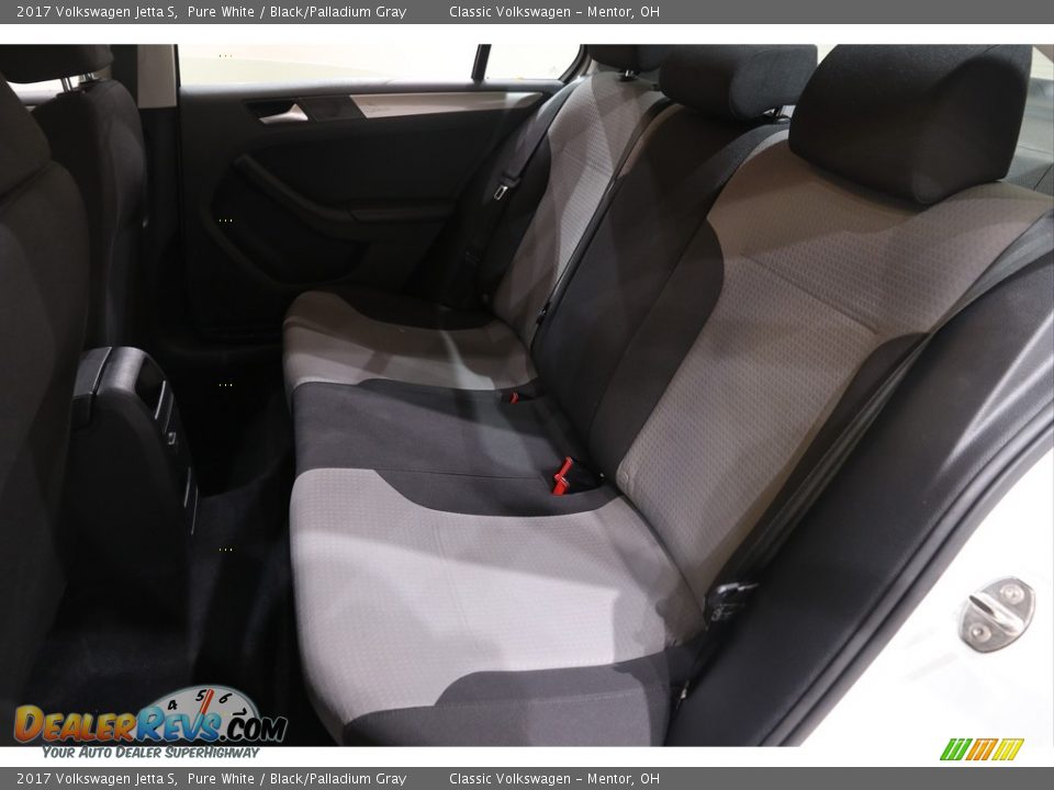 2017 Volkswagen Jetta S Pure White / Black/Palladium Gray Photo #17