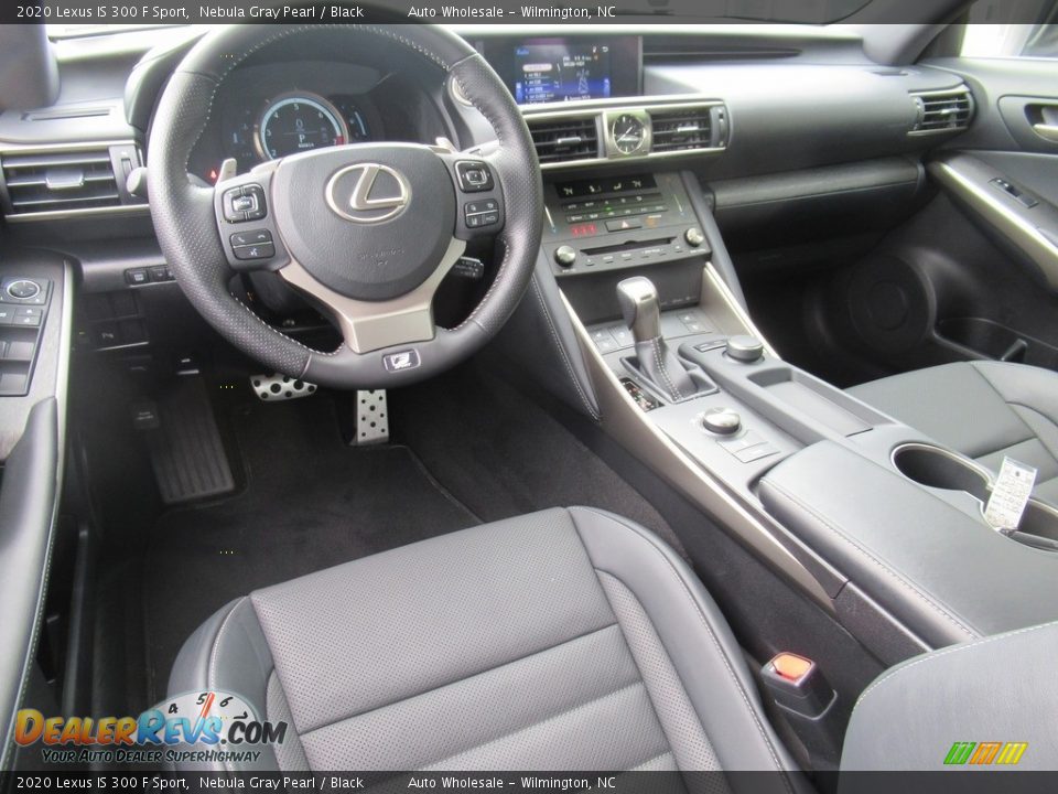 Black Interior - 2020 Lexus IS 300 F Sport Photo #15