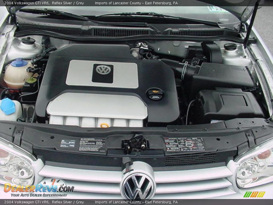2004 Volkswagen GTI VR6 Reflex Silver / Grey Photo #10