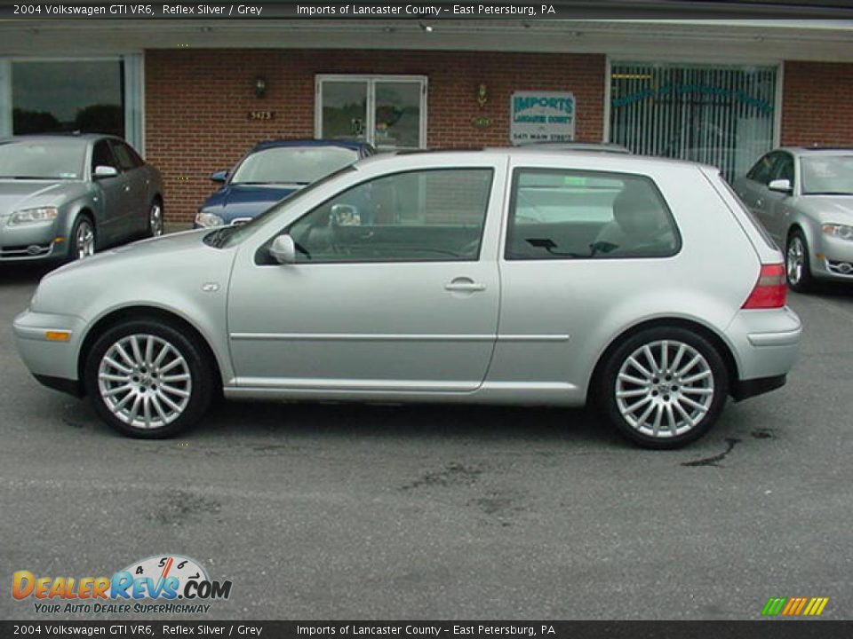 2004 Volkswagen GTI VR6 Reflex Silver / Grey Photo #12