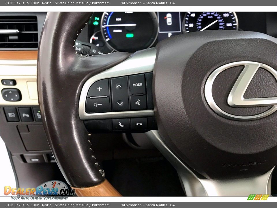 2016 Lexus ES 300h Hybrid Steering Wheel Photo #21