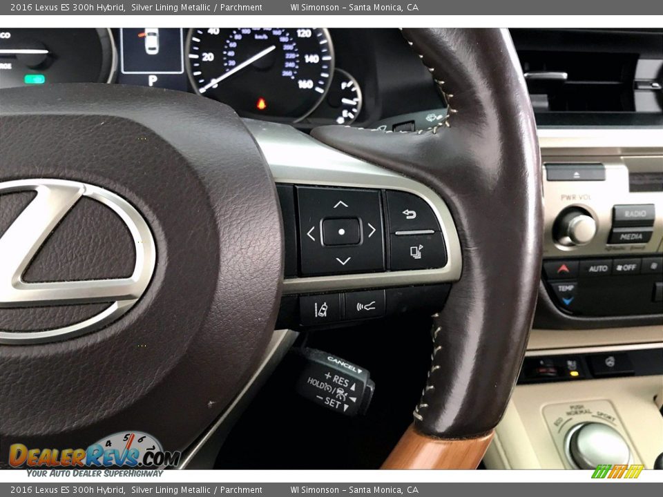 2016 Lexus ES 300h Hybrid Steering Wheel Photo #22