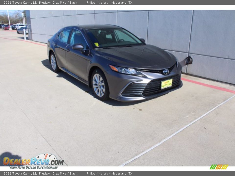 2021 Toyota Camry LE Predawn Gray Mica / Black Photo #2