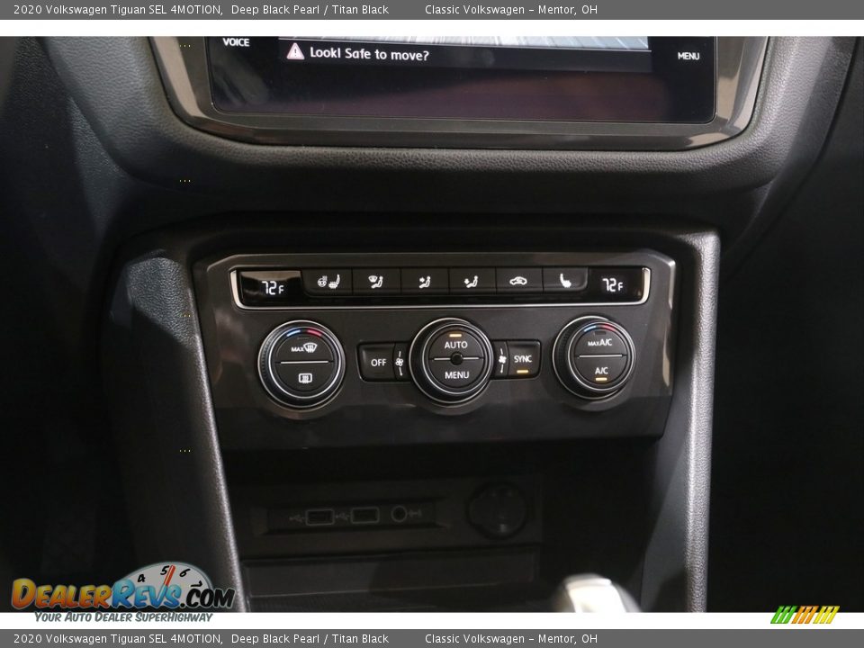 2020 Volkswagen Tiguan SEL 4MOTION Deep Black Pearl / Titan Black Photo #14