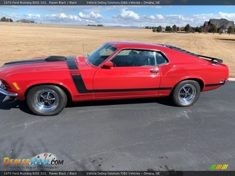 1970 Ford Mustang BOSS 302 Raven Black / Black Photo #1