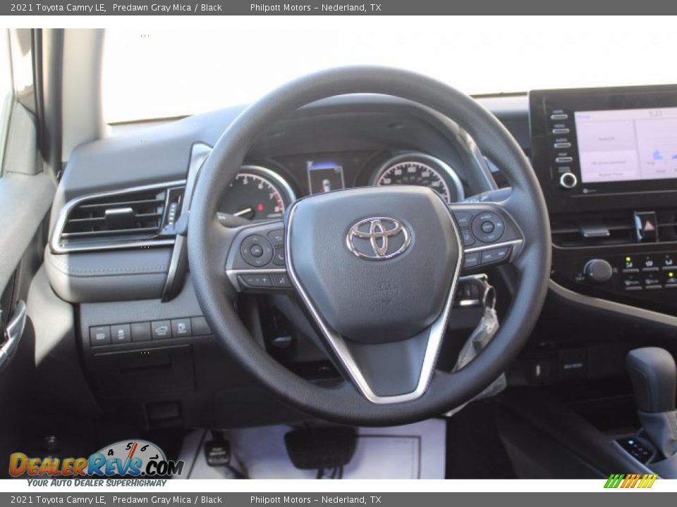 2021 Toyota Camry LE Predawn Gray Mica / Black Photo #21