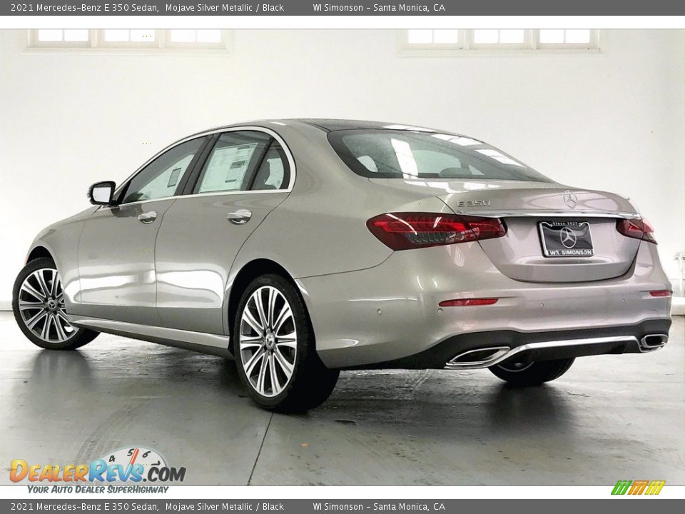 2021 Mercedes-Benz E 350 Sedan Mojave Silver Metallic / Black Photo #2