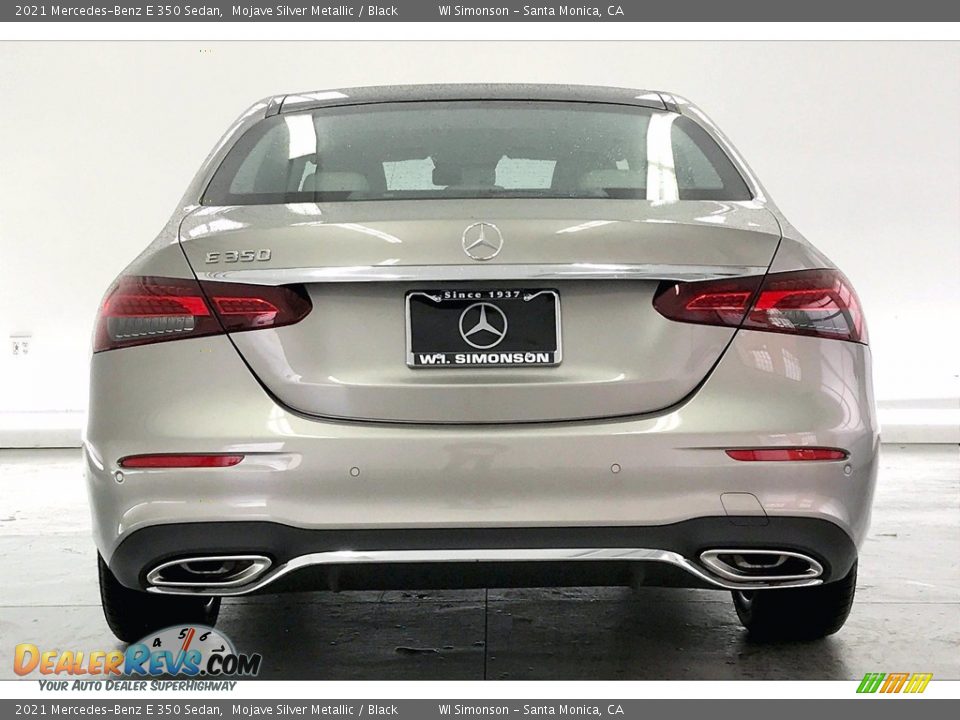 2021 Mercedes-Benz E 350 Sedan Mojave Silver Metallic / Black Photo #3