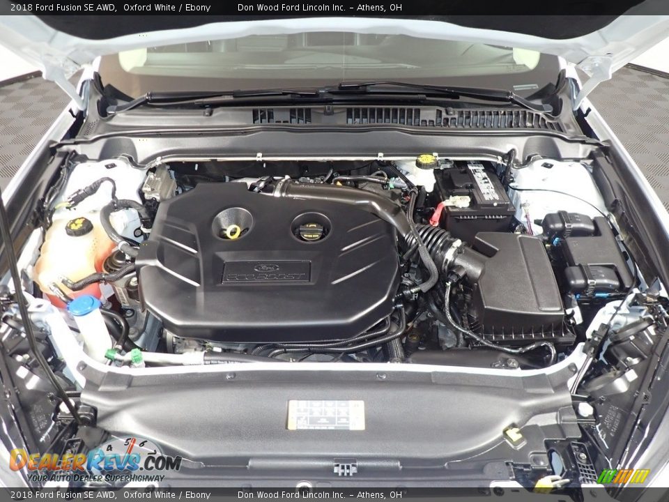 2018 Ford Fusion SE AWD 2.0 Liter Turbocharged DOHC 16-Valve EcoBoost 4 Cylinder Engine Photo #7