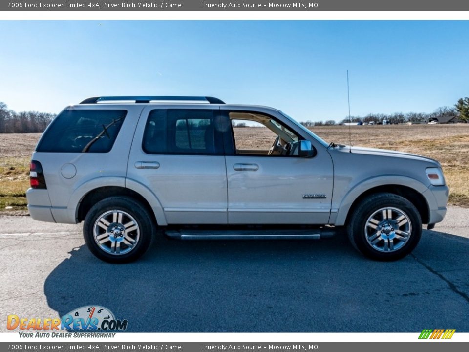 2006 Ford Explorer Limited 4x4 Silver Birch Metallic / Camel Photo #3