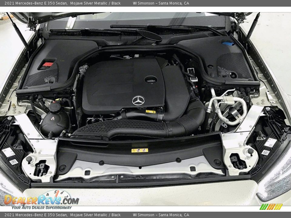 2021 Mercedes-Benz E 350 Sedan Mojave Silver Metallic / Black Photo #8