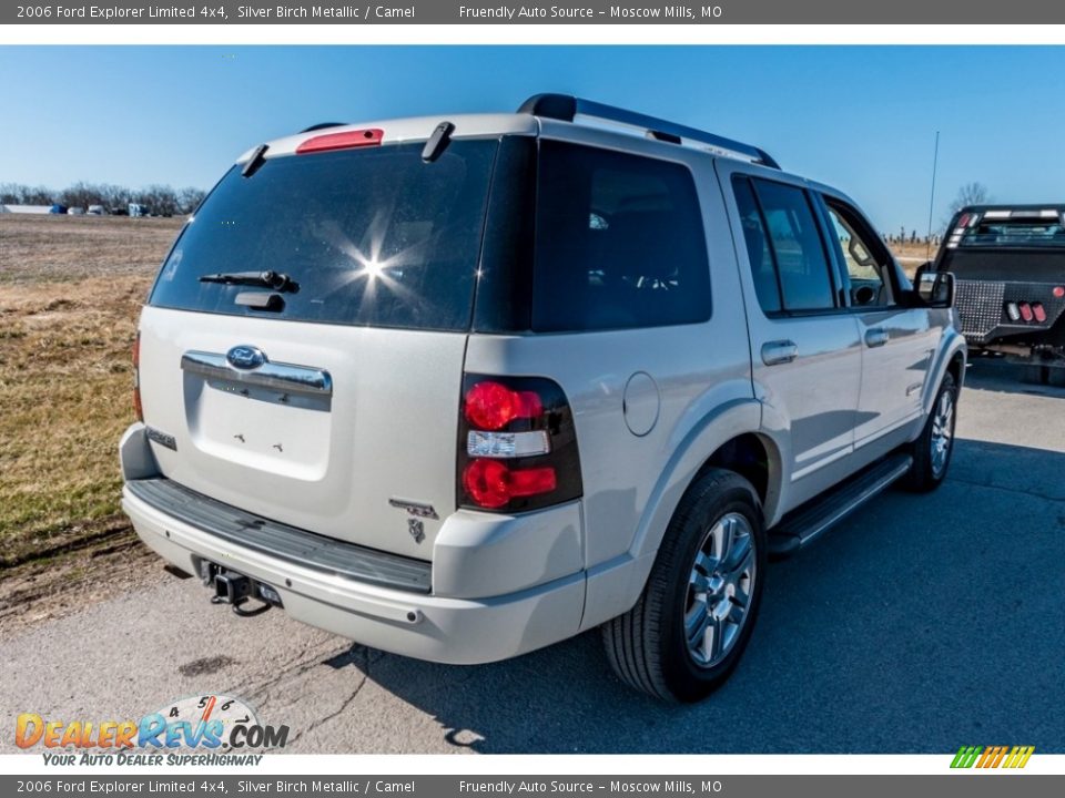 2006 Ford Explorer Limited 4x4 Silver Birch Metallic / Camel Photo #4