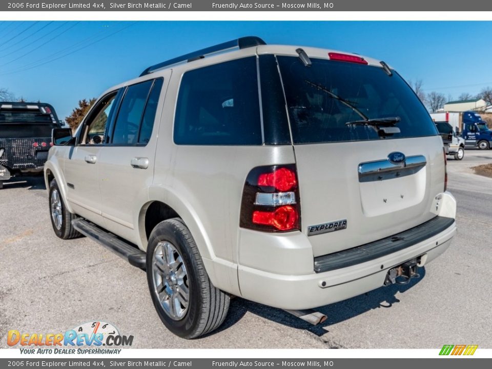 2006 Ford Explorer Limited 4x4 Silver Birch Metallic / Camel Photo #6