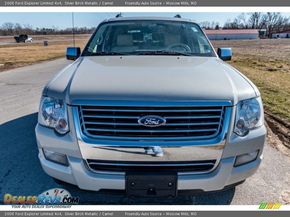 2006 Ford Explorer Limited 4x4 Silver Birch Metallic / Camel Photo #9