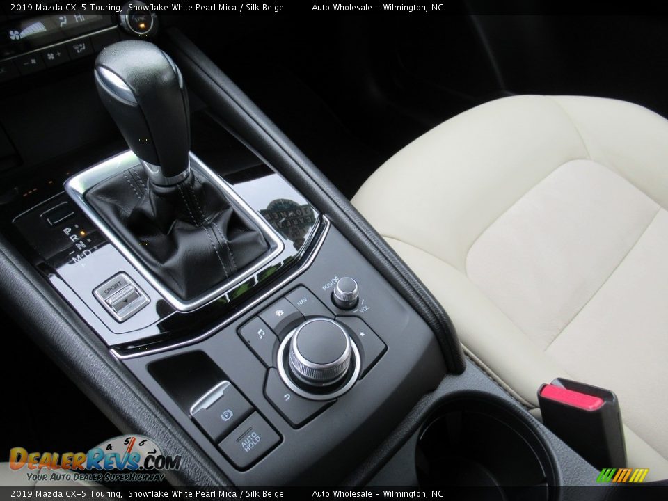 2019 Mazda CX-5 Touring Snowflake White Pearl Mica / Silk Beige Photo #20