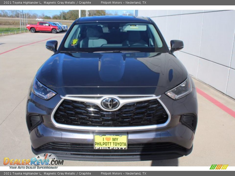 2021 Toyota Highlander L Magnetic Gray Metallic / Graphite Photo #3