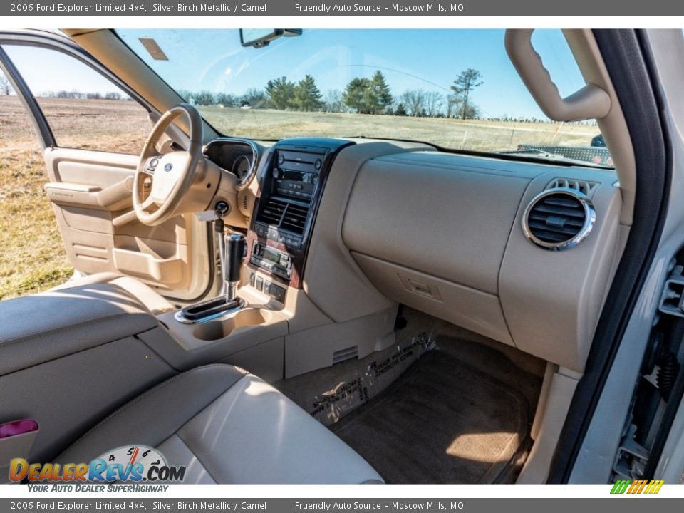 2006 Ford Explorer Limited 4x4 Silver Birch Metallic / Camel Photo #29