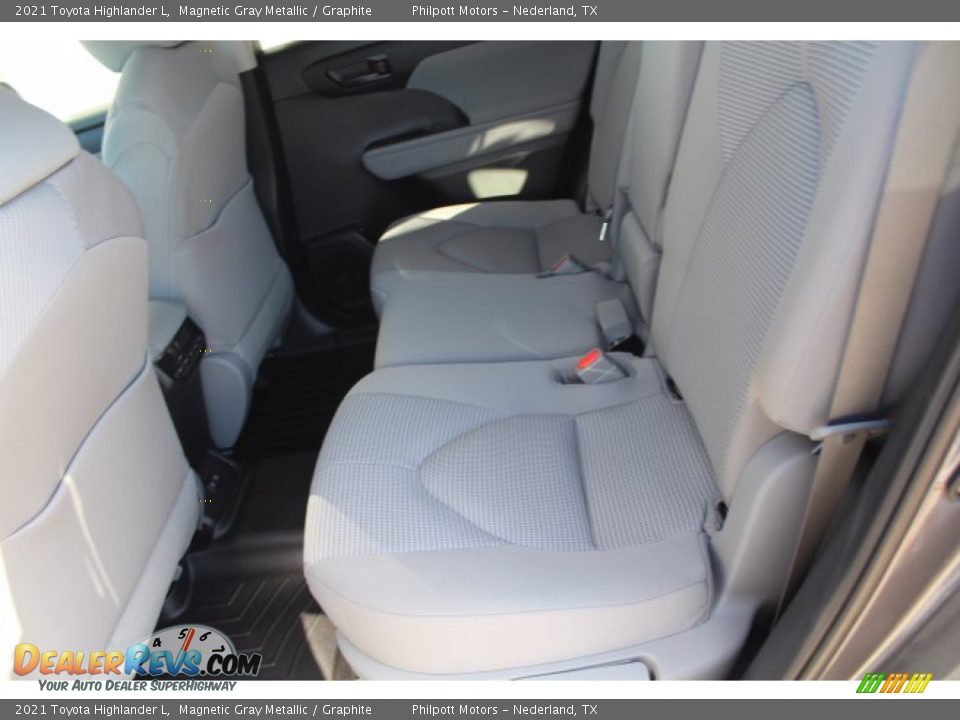 2021 Toyota Highlander L Magnetic Gray Metallic / Graphite Photo #20