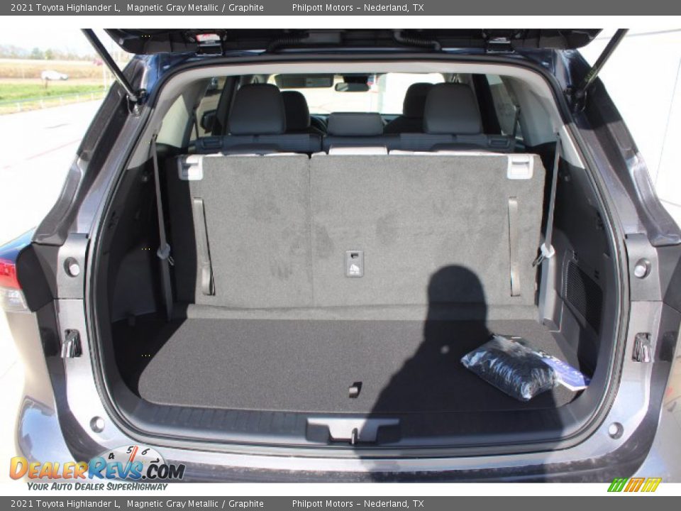 2021 Toyota Highlander L Magnetic Gray Metallic / Graphite Photo #23