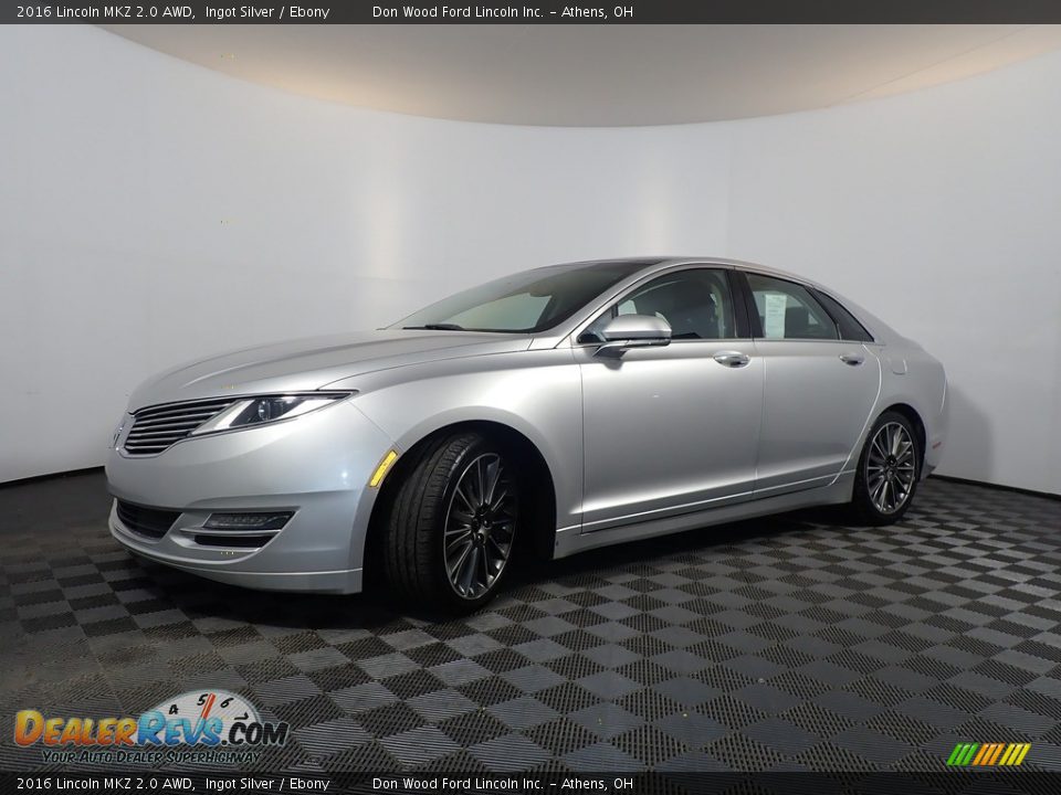 2016 Lincoln MKZ 2.0 AWD Ingot Silver / Ebony Photo #10