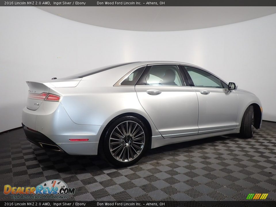 2016 Lincoln MKZ 2.0 AWD Ingot Silver / Ebony Photo #18