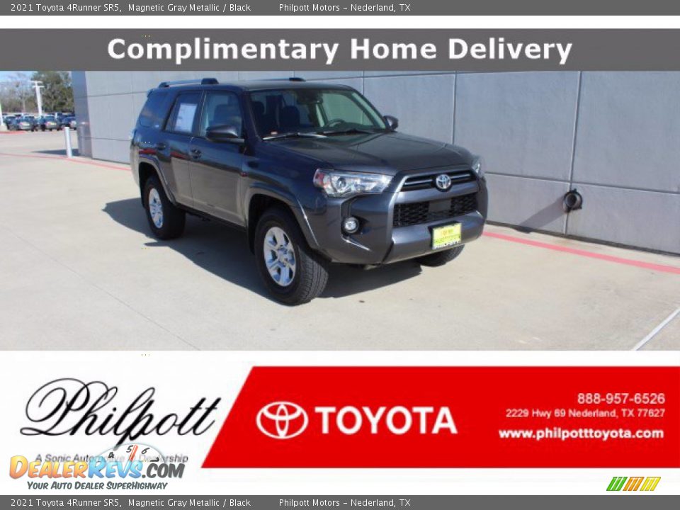 2021 Toyota 4Runner SR5 Magnetic Gray Metallic / Black Photo #1