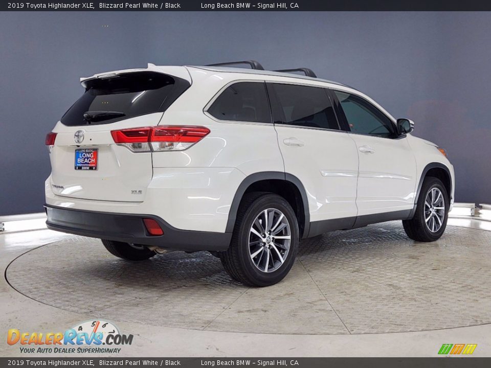 2019 Toyota Highlander XLE Blizzard Pearl White / Black Photo #5