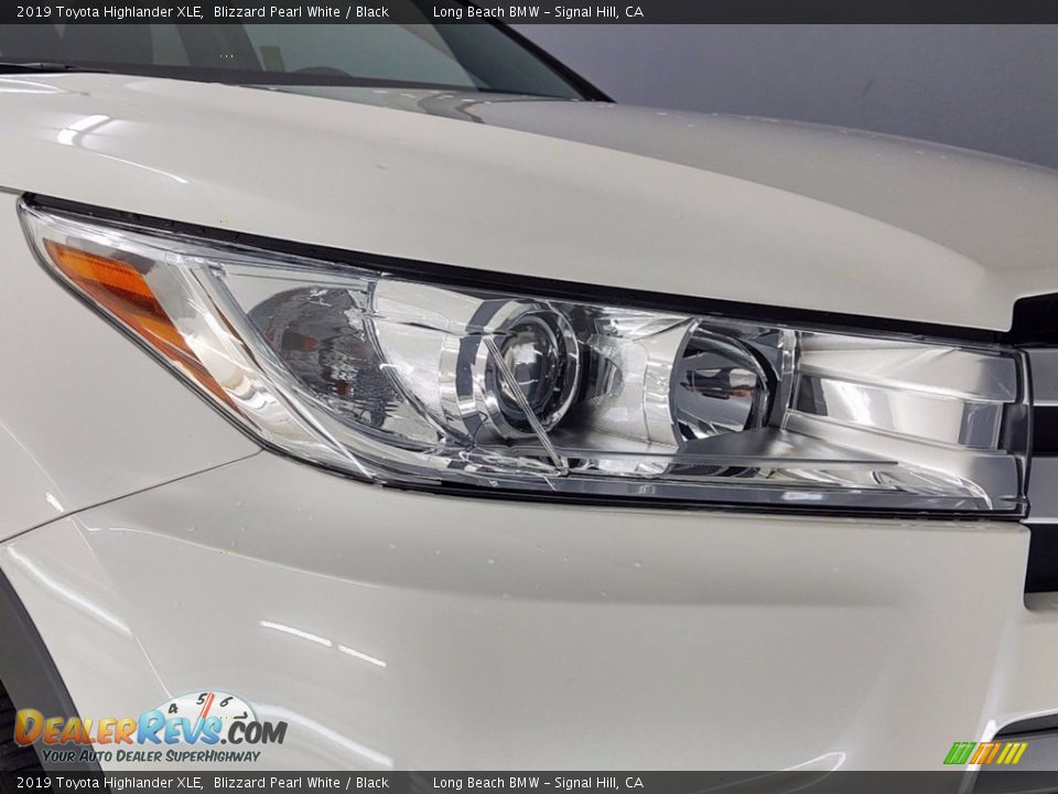 2019 Toyota Highlander XLE Blizzard Pearl White / Black Photo #7