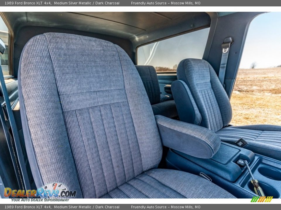 Front Seat of 1989 Ford Bronco XLT 4x4 Photo #27