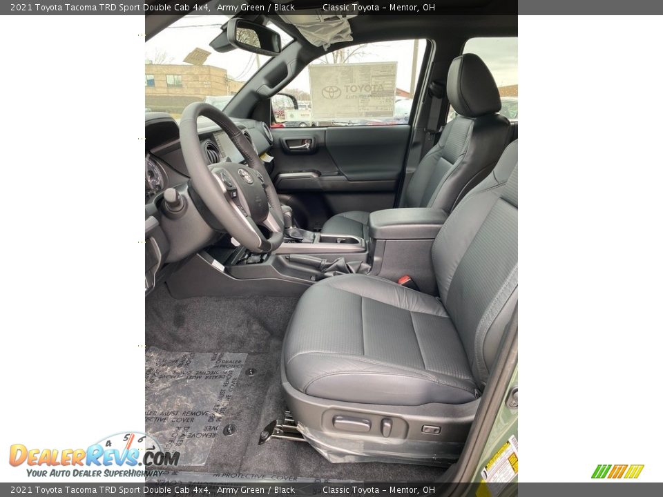 2021 Toyota Tacoma TRD Sport Double Cab 4x4 Army Green / Black Photo #2