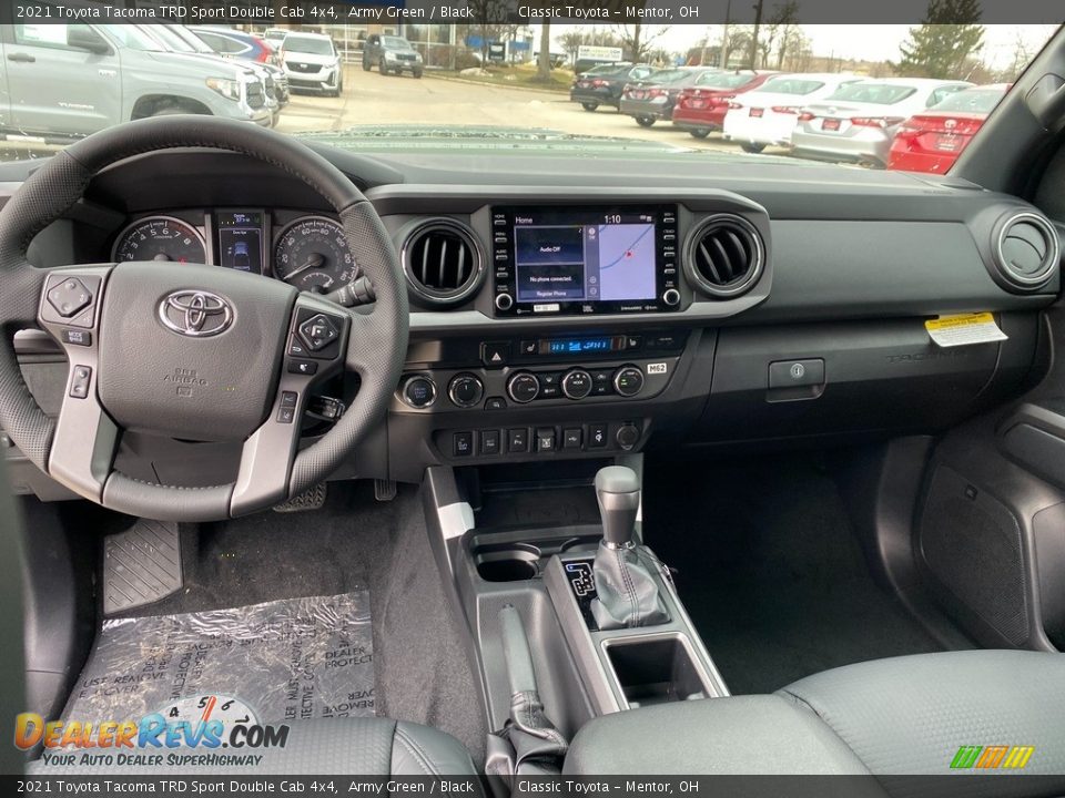 2021 Toyota Tacoma TRD Sport Double Cab 4x4 Army Green / Black Photo #4