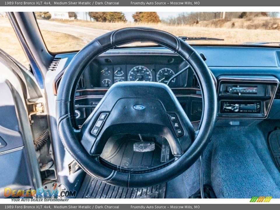 1989 Ford Bronco XLT 4x4 Steering Wheel Photo #30