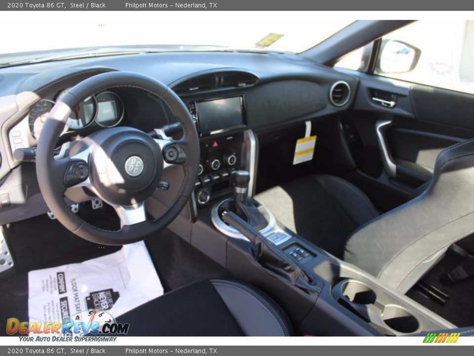 Black Interior - 2020 Toyota 86 GT Photo #12