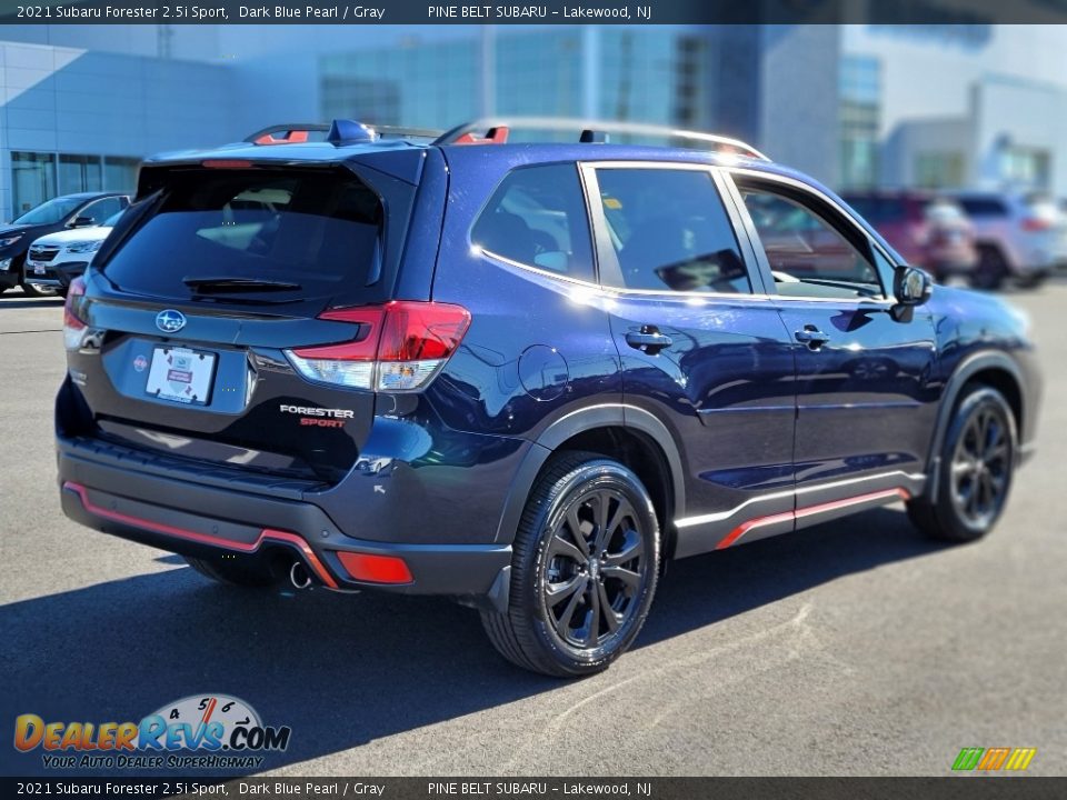 2021 Subaru Forester 2.5i Sport Dark Blue Pearl / Gray Photo #20